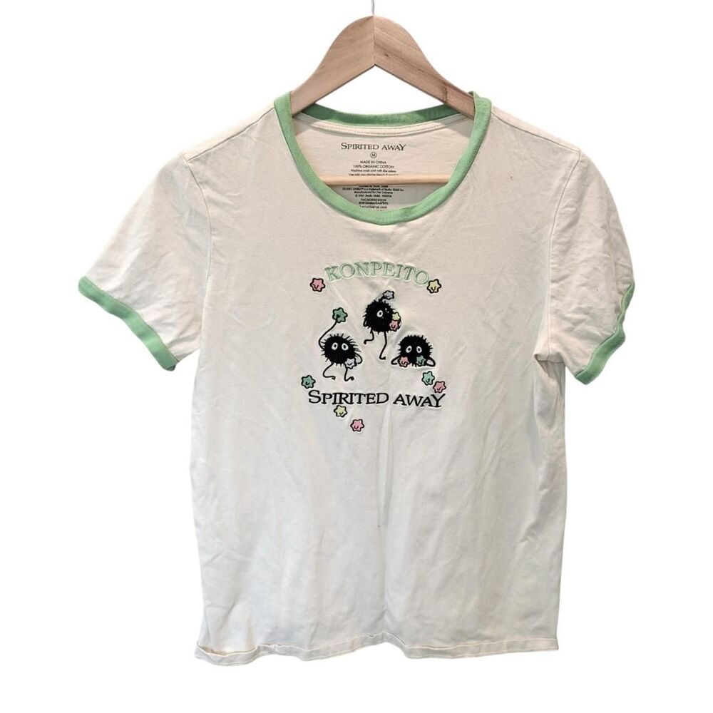 studio ghibli spirited away soot sprites konpeito ringer tee boxlunch medium